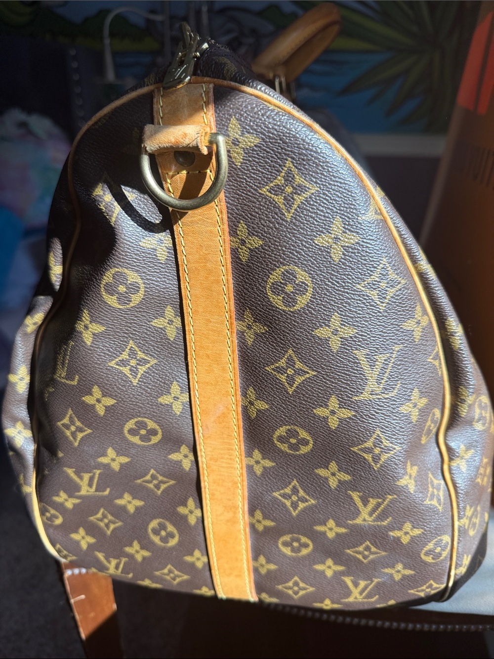 Louis Vuitton Monogram Keepall Bandouliere 60 - Picture 4 of 16